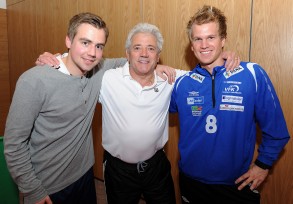 Erik, Daniel og Kvein Keegan