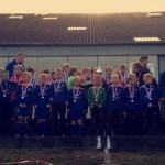 Mottar medaljene