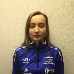 Amanda var en av mange som hadde en god kamp, jobbet utrettelig og scoret nok et mål