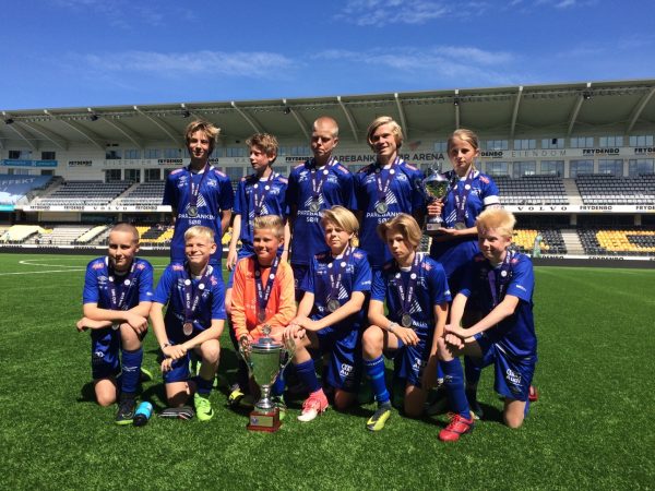 Sølv til G14 og VFK er beste klubb i Sør Cup