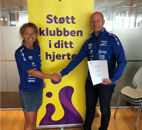 NorgesEnergi med stand og lykkehjul